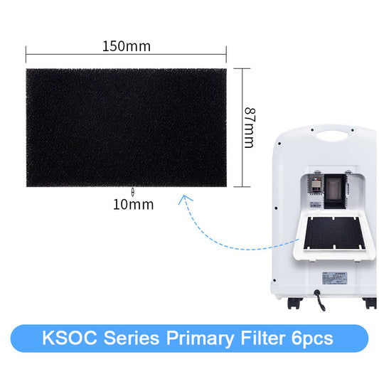 KSOC Series Oxygen Machine Accessories Filter, Humidification Bottles,Nasal Oxygen Canula