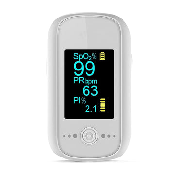 Smilecare Fingertip Pulse Oximeter Blood Oxygen Saturation Monitor, Portable OLED Display-K series
