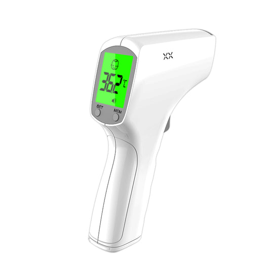 Konsung Non-contact Infrared Forehead Thermometer Free Hand Instant Read Thermometre for All Occasions Portable and Lightweight - Powered by www.SmileCareHealth.com