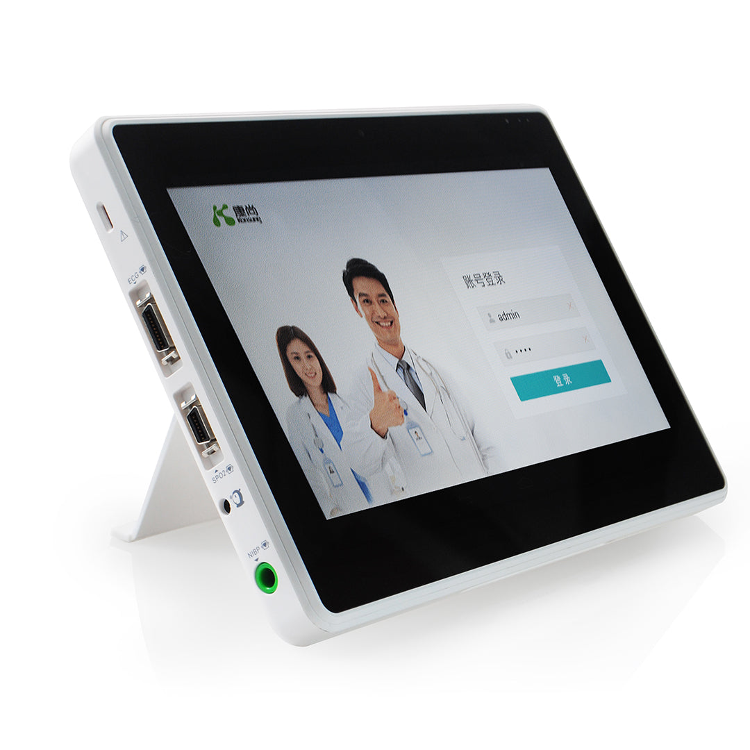 Digital Vital Monitor Mobile Medical Equipment Handheld Portable Telemedicine Device for Clinic & Home Health Management - Powered by www.SmileCareHealth.com